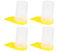 Ensemble d'alimentation d'entrée de Ruche 'Abeille - Dispensateur en Plastique pour l'apiculture, Léger et Facile à Installer