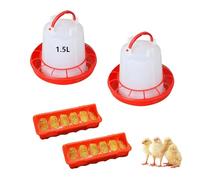 Ensemble d'alimentation et de boisson pour volaille, conteneur de volaille, mangeoire à poulet pour ferme