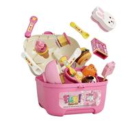 Ensemble d'alimentation jouet | Jeu éducatif alimentaire imaginaire - Interactif pour nourrir, pour filles, chambre d'enfant, crèche, école maternelle, centres d'été