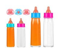 Ensemble d'alimentation pour pour Tout-Petits, biberons pour poupées - Jouet de Jeu de biberon avec Sucette | Ensemble de Jouets d'alimentation pour Faire Semblant de Jouer en Toute sécurité, a