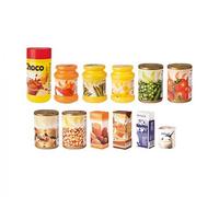 Ensemble D'aliments Emballés Miniland 12 Pièces