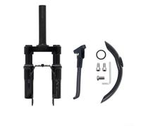 Ensemble d'amortisseur de fourche avant compatible avec Xiaomi pour trottinette électrique M365 Pro Pro2, kit de mise à niveau de suspension en alliage d'aluminium noir pour une conduite fluide
