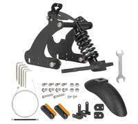Ensemble d'amortisseurs arrière pour trottinette électrique Niu KQI2 KQI3 Réduction du bruit et conduite fluide (Noir)