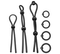 Ensemble Danneau Pénial Flexible en Silicone 7 Pièces