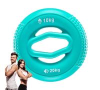 Ensemble d'anneaux de force de préhension manuelle - Dispositif en silicone, outil d'entraînement de l' -bras | Entraîneur d'exercice des doigts avec résistance durable pour l'exercice entre