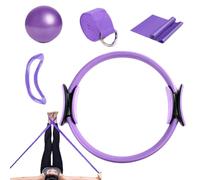 Ensemble D'anneaux De Pilates - Kit Indispensable De Pilates | Anneau De Exercices De Contrôle Corporel À La Maison | Accessoire Gymnastique Holistique Femme pour Bras Et Cuisses Perte De Poids