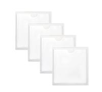 Ensemble d'applicateurs d'autocollants pour pare-brise - Sac de plaque transparent, support d'étiquette de voiture | Kit de manchon de rangement adhésif multifonctionnel - Pochette transparente pour