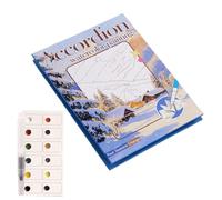 Ensemble D'aquarelle-16,1x12,1 Cm, Marqueurs Pliables, Fournitures De Peinture Et De Dessin Avec Pinceaux | Ensemble De Peinture Aquarelle Pour Adultes | Pour Les Artistes Débutants, Les Adultes,