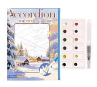 Ensemble d'aquarelle, marqueurs pliables pour peinture, dessin, aquarelles pour adultes, style portable, pour travaux manuels, journal, maison, école, studio, usage quotidien