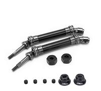 Ensemble d'arbre de transmission arrière en acier CVD, Slash Rustler Vxl, mise à niveau des performances, voiture RC 1/10 (Black)
