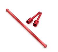 Ensemble D'Arbre D'EntraîNement Central en MéTal et de Joint D'HéLice pour TT-02 TT-02B TT02 TT02B 1/10 PièCes de Mise à Niveau de Voiture