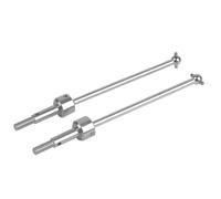 Ensemble d'arbres oscillants universels en Acier CVD, for Ta-Miya TT-02B/TT-02BR/DF-02/DF-03/DT-03/DT-03T/DT-02 RC, mises à Niveau de Voiture Tout-Terrain