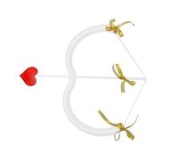 Ensemble d'arcs et de flèches en forme de cœur - Accessoires de photographie pour enfants et adultes - Cadeau de Saint-Valentin et de fête - Accessoires d'Halloween