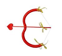 Ensemble d'arcs et de flèches en forme de cœur - Accessoires de photographie pour enfants et adultes - Cadeau de Saint-Valentin et de fête - Accessoires d'Halloween