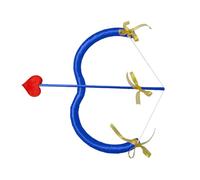 Ensemble d'arcs et de flèches en forme de cœur - Accessoires de photographie pour enfants et adultes - Cadeau de Saint-Valentin et de fête - Accessoires d'Halloween