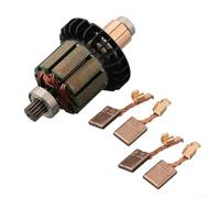 Ensemble d'armature et de charbon Gdfnmogo 619380-9 619583-5 avec 194427-5 CB-440 13 x 13 x 10 mm de rechange compatible avec DDF482 DHP482 DHP482RAE DHP482Z