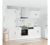 Ensemble d'armoires cuisine 7pcs Kalmar blanc bois d'ingénierie vidaXL