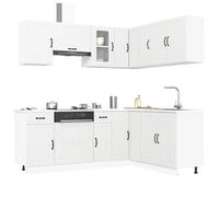 Ensemble d'armoires de cuisine 11 pcs Lucca bois d'ingénierie vidaXL