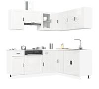 Ensemble d'armoires de cuisine 11 pcs Porto bois d'ingénierie vidaXL
