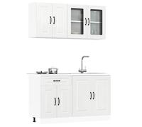 vidaXL Ensemble d'armoires de cuisine Kalmar 4 pcs Bois d'ingénierie