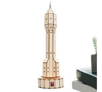 Ensemble D'assemblage Avec Technologie Du Bois - Modèle Jour Nuit Satellite Géosynchrone | Jouet D'ingénierie Pour Les Inventeurs Junior, Leçon De Physique Mécanique Créative, Cadeau De Compl