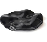 Ensemble D'assiettes À Apéritif En Céramique, Plat De Service Et Plateau À Tapas, Petites Assiettes De Service Pour Amuse-gueules, Desserts Et Condiments(Black)