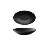 Ensemble d'assiettes en céramique, Ceramic Oval Deep Stackable Dinner Plate Multicolor 9in-11in(B,9in)