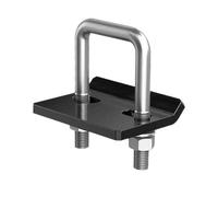 Ensemble d'attelage de remorque, Stabilisateur De Remorque À Chocs, Rétracteur De Véhicule Robuste For Support D'attelage De 1.25 Et 2 Pouces, Support Pivotant À Boulon En U, Clip De Remorquage Polyva