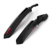 Ensemble d'Attes de Protection Contre la Boue pour Vélos Tout-Terrain, Garde-Boue avec Stickers Réfléchissants pour l’Avant et l’Arrière,Protection Universelle pour Roues 26, 27,5, 29 Pouces