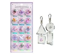 Ensemble d'Auto-Collants 3D - Effet en Relief avec Paillettes | Autocollants Créatifs Gouttes de Bonbons pour Scrapbooking | Décoration pour Carnets, Téléphones, Appareils Photos et Loisirs DI