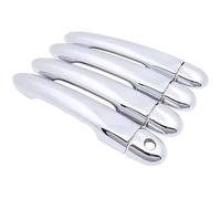 Ensemble d'autocollants de rechange pour Samsung pour SM3 2009 ~ 2020 - Accessoires de voiture - Ensemble de garniture de poignée de porte extérieure de voiture (1 trou de serrure sans bouton) (1 trou