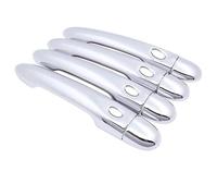 Ensemble d'autocollants de rechange pour Samsung pour SM3 2009 ~ 2020 - Accessoires de voiture - Ensemble de garniture de poignée de porte extérieure de voiture (1 trou de serrure sans bouton) (pas de