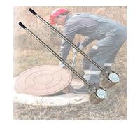 Ensemble de 1/2/3/4/6 louches télescopiques pour échantillonneurs d'eau, bécher pendule, louche et gobelet gradué avec perche/tige d'échantillonnage pour étang(2pcs,500ML 1.17-4m(3.8-13'))