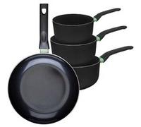 Ensemble de 1 poêle de 28 cm et 3 casseroles 16, 18 et 20 cm Fackelmann Brandao