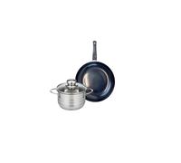 Ensemble de 1 Poêle de cuisson 20 cm et 1 faitout 14 cm Elo Prima Brillant Elo