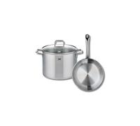 Ensemble de 1 Poêle de cuisson 24 cm et 1 faitout 26 cm Elo Profi Citrin Elo