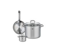 Ensemble de 1 Poêle de cuisson 24 cm et 2 faitouts 12 et 26 cm Profi Citrin Elo