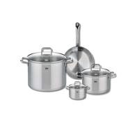Ensemble de 1 Poêle de cuisson 24 cm et 3 faitouts 12, 20 et 26 cm Profi Citrin Elo