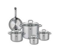 Ensemble de 1 Poêle de cuisson 24 cm et 4 faitouts 14, 16, 20 et 26 cm Profi Citrin Elo