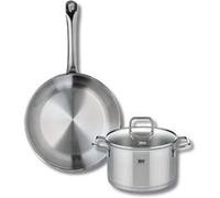 Ensemble de 1 Poêle de cuisson 28 cm et 1 faitout 20 cm Elo Profi Citrin