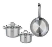 Ensemble de 1 Poêle de cuisson 28 cm et 2 faitouts 16 et 20 cm Profi Citrin Elo