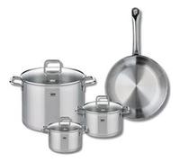 Ensemble de 1 Poêle de cuisson 28 cm et 3 faitouts 14, 16 et 26 cm Profi Citrin Elo