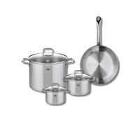 Ensemble de 1 Poêle de cuisson 28 cm et 3 faitouts 14, 16 et 26 cm Profi Citrin Elo