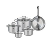 Ensemble de 1 Poêle de cuisson 28 cm et 4 faitouts 12, 16, 20 et 26 cm Elo Profi Citrin