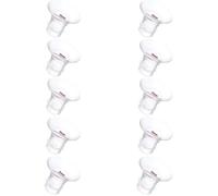 Ensemble de 10 adaptateurs de bride - 13/15/17/19/21 mm - Compatible avec les tire-lait Momcozy M9/M6/M5 et autres tire-lait de 24