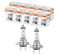 Ensemble De 10 Ampoules Halogènes Osram H4 / H7 Classic Pour Voiture Et Moto 12V