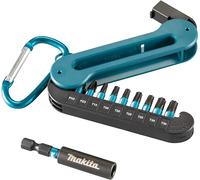 Ensemble de 10 embouts E-15811 Compact Impact Black Makita