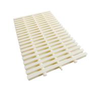 Ensemble de 10 grilles de vidange réglables pour piscine, largeur réglable de 15 à 30 cm, plastique ABS durable, idéal pour une utilisation intérieure/extérieure, protection anti-débordement