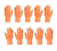 Ensemble de 10 Mini Marionnettes à Doigts Réalistes en Plastique, Idéal pour Fêtes, Anniversaires, Halloween, Jouet Amusant pour Enfants et Adultes, Parfait pour Lutter Contre Le Stress