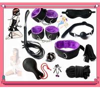 Ensemble De 10 Pièces Violettes, Nylon, Jouets Anti-stress De Taille Réglable, équipement De Fitness, équipement De Yoga, Cadeaux Pour Hommes Femmes, Anniversaire